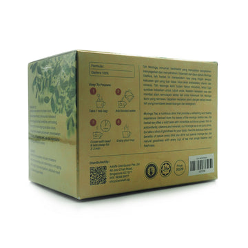 Global Herbs, Teh Moringa, 30 g x 20 pcs